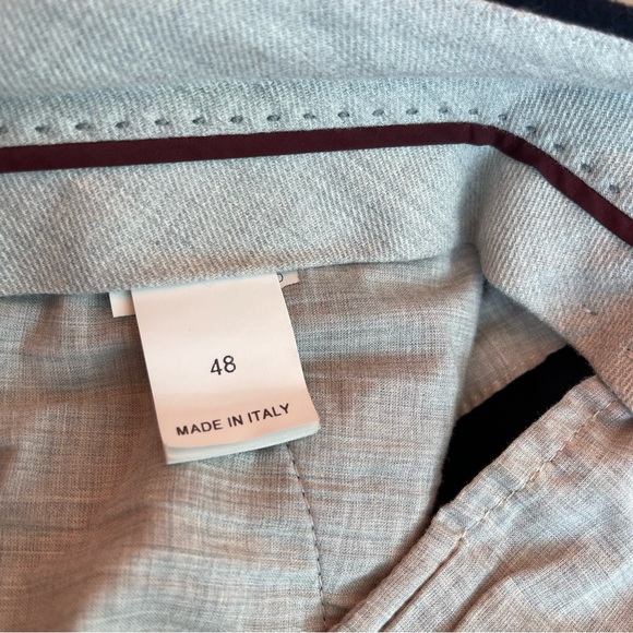 BRUNELLO CUCINELLI Men’s Navy Blue Wool Pants US 32 Italian 48 - Picture 10 of 13